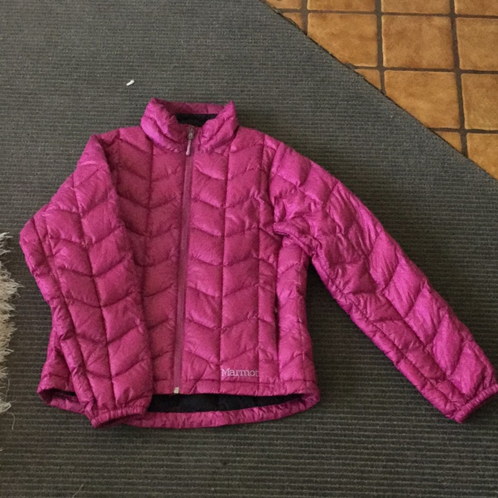 Marmot puffy zip up